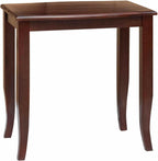 Nesting Side Tables 3 Pieces Solid Mahogany Wood | Space Saving Set, Easy Clean Surface, No Assembly Needed, for Living Room or Bedroom