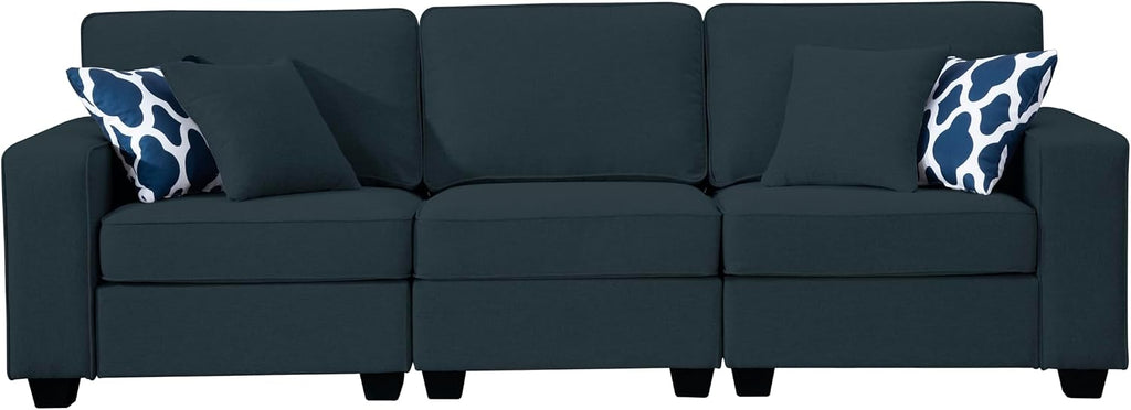 Legend Vansen Modular Sectional Sofa L Shaped Couch with Ottoman Modern Reversible Corner Sectional Couch for Living Room