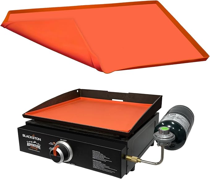Blackstone Grill Mat 17 inch,Silicone Protective Cover for Blackstone Griddle, Silicone Grill Rubber Mat, Protect Griddle from Rodents, Insects, Debris, and Rust