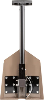DMOS Delta Shovel - Collapsible Heavy-Duty Steel Folding Shovel for Camping, Overlanding, Survival, Military, Hunting, & Off-Road Use - Flat Dark Earth - Pro