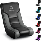 GTPLAYER Floor Rocker Gaming Chair – Adjustable Angle Limiter, Ultra Lightweight Ergonomic Floor Rocking Game Seat for Gaming and Lounging, Black