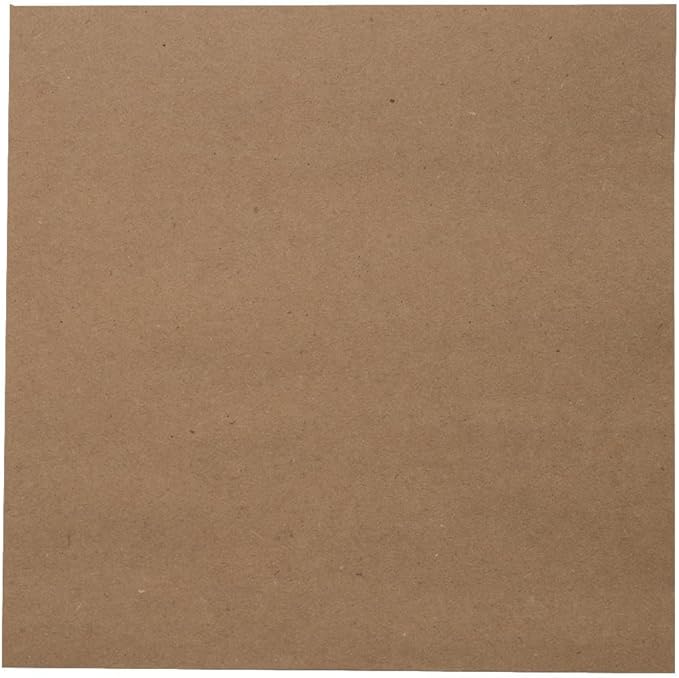 LUXPaper Square Invitation Envelopes | Peel & Press | 8 1/2" x 8 1/2" | Grocery Bag Brown | 70lb. Text | 50 Qty