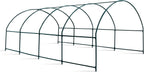 Strong Camel Greenhouse Replacement Frame for Outdoor Larger Hot Garden House , Support Arch Frame Climbing Plants/Flowers/Vegetables (20' X 10' X 7', Frame)