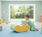 Rocking Boat Soft Rocker Cushioned for Kindergarten