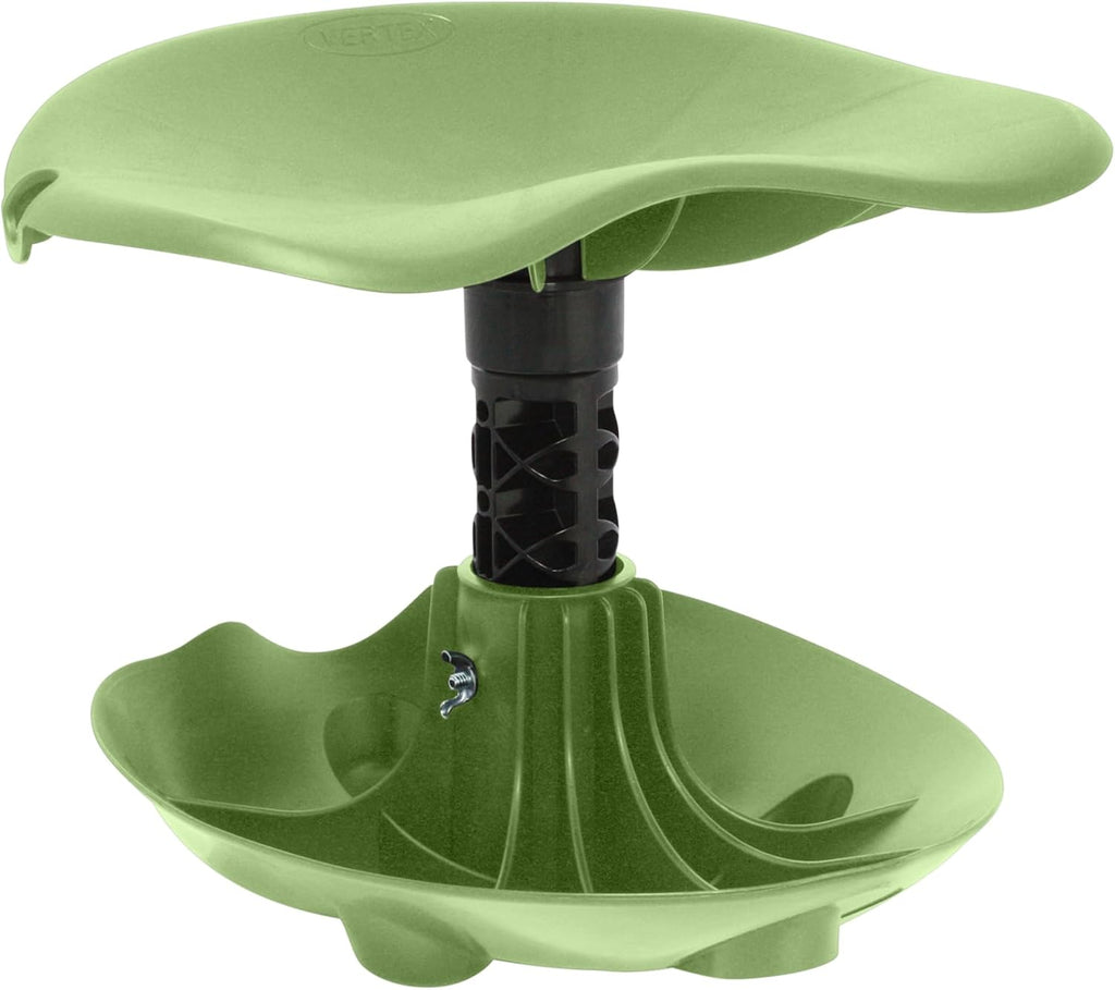 TheXceptional ROCKr | Ergonomic Rocking Garden Stool with Tilting Base for Gardeners | Durable Chair for Gardening with Contoured Seat | Made in USA by Vertex Products | Model EX120