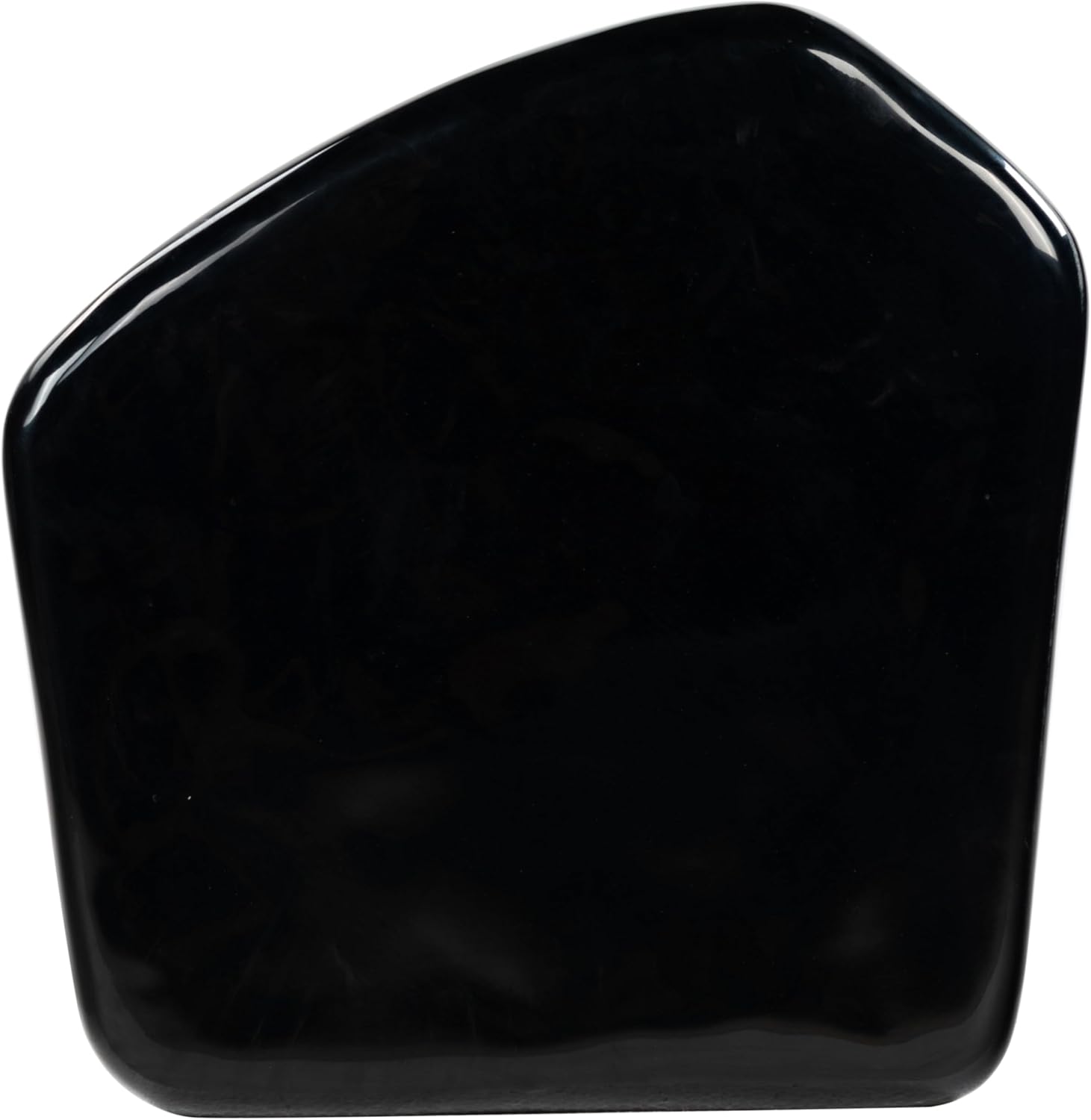 SAFAVIEH Couture Collection - Rhianna Black Concrete Accent Table, Sculptural Side Table, Modern Design (SFV2608B)