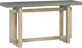 59 Inch Solid Wood Console Table, Table Sofa Table for Entryway, Hallway Living Room, Foyer, Contemporary Minimalist Style, Grey