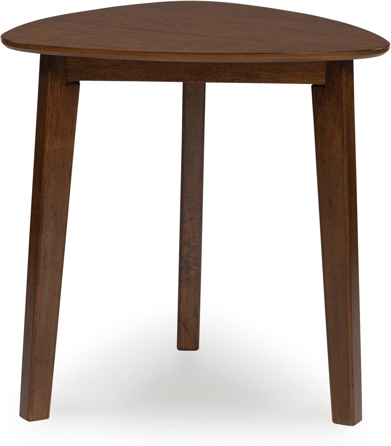 GTU Furniture Casual Acacia Wood Rectangular 3-Piece Coffee Table Set, Cocktail Table with 2 Matching End Tables, Brown Finish for Living Room