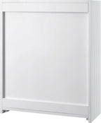Crosley Furniture Savannah 2-Piece Wall Storage Cabinet, Cabinets for Laundry, Bathroom, Kitchen, White