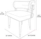 ARTPLAN Walnut Leather Dining Chairs Set of 2 - Modern Kitchen Chairs with High-Resilience Foam Cushion and Stainless Steel Frame for Dining Room, Easy Assembly,Advocado Green