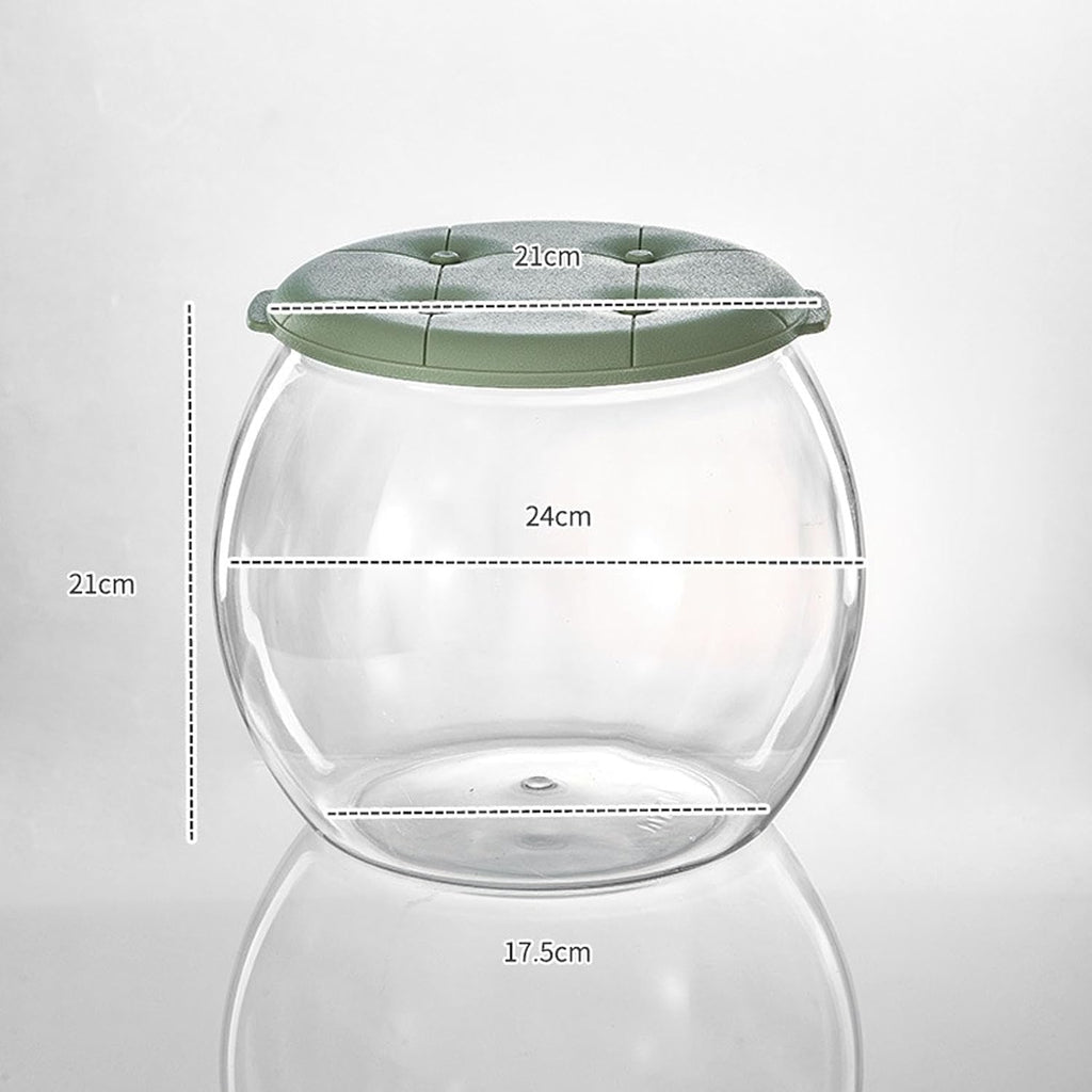 Transparent Storage Container Seat Combo, Kid-Safe Easy Handle for Movement Clear Multifunctional Storage Bin Stool