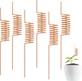 NACHLYNN 6 Pack Electroculture Plant Stakes Soft Copper Wire Long Copper Garden Stakes Pure Electro Culture Gardening for Gardening Growing Plants and Vegetables