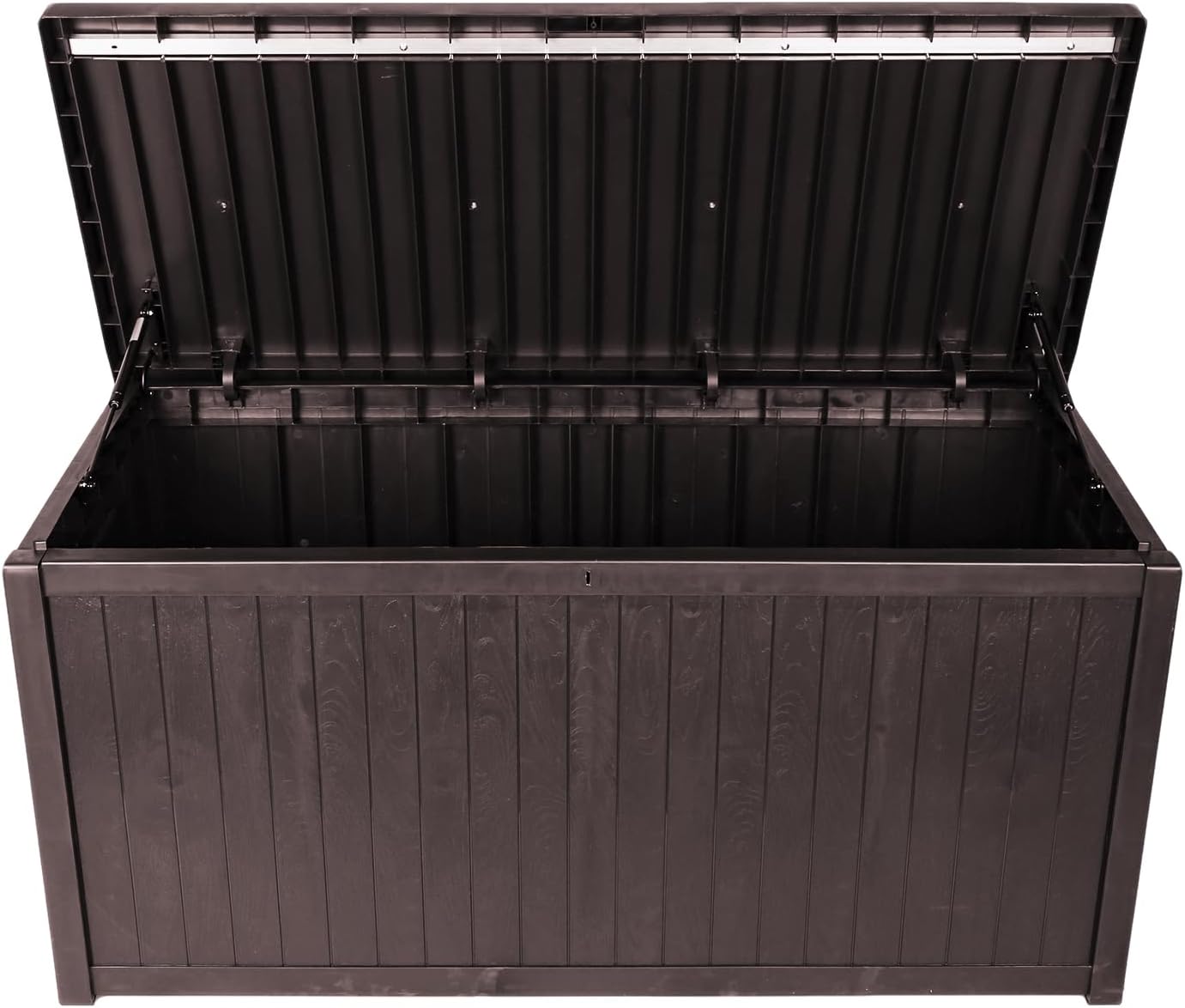 Large Outdoor Storage Box Lockable Organization and Storage Box Waterproof for Furniture Outdoor Cushions Garden Tools