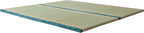 MustMat Japanese Floor Mattress Foldable Tatami Mats Folding Tatami Futon Mattress Rush Grass Floor Bed 35.4"x78.7"x1.2"(2 piece Set) | Japanese Floor Mattress, Tatami Futon Mattress, Rush Grass Floor Bed