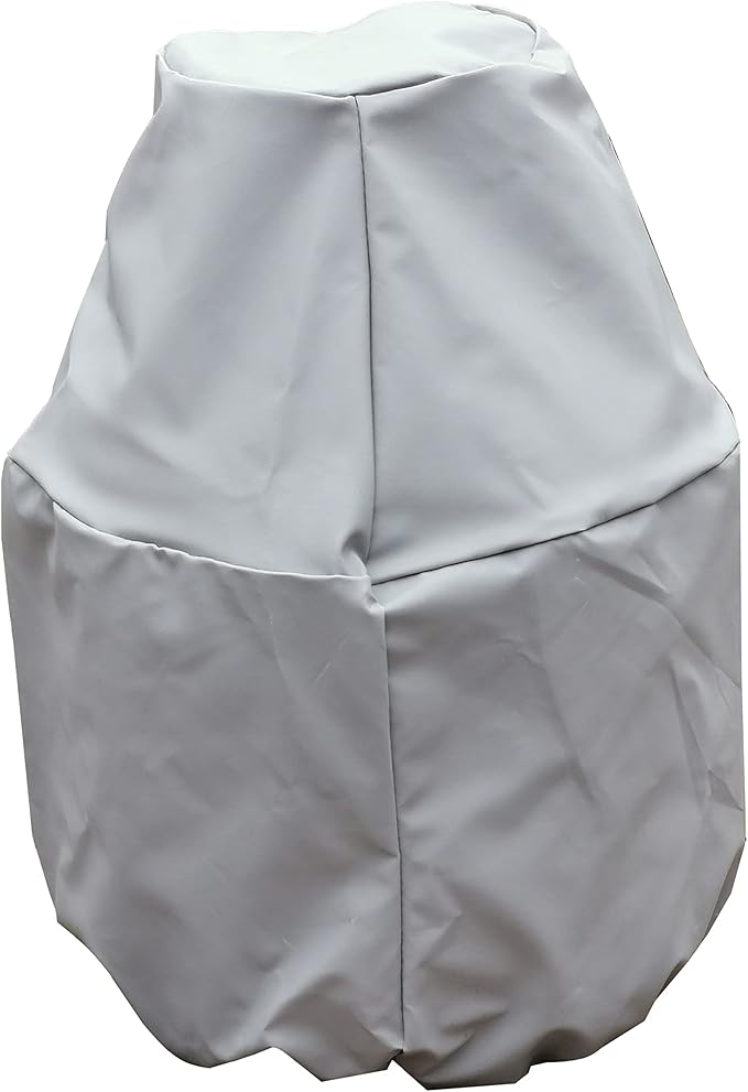 Propane Tank Cover Fits 20-Pound Steel Propane Cylinder - Grey