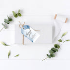 Andaz Press 100-Pack Thank You For Celebrating With Us Favor Tags Navy Blue Watercolor Cardstock Gift Tags with Bakers Twine for Wedding Baby Shower Bridal Shower Birthday Party Favors 2 x 3.75-Inches
