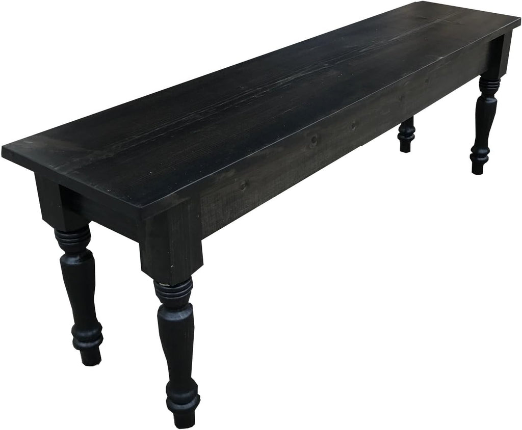 Franklin Farm Bench- Black (72)