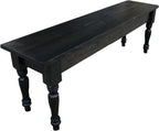 Franklin Farm Bench- Black (72)