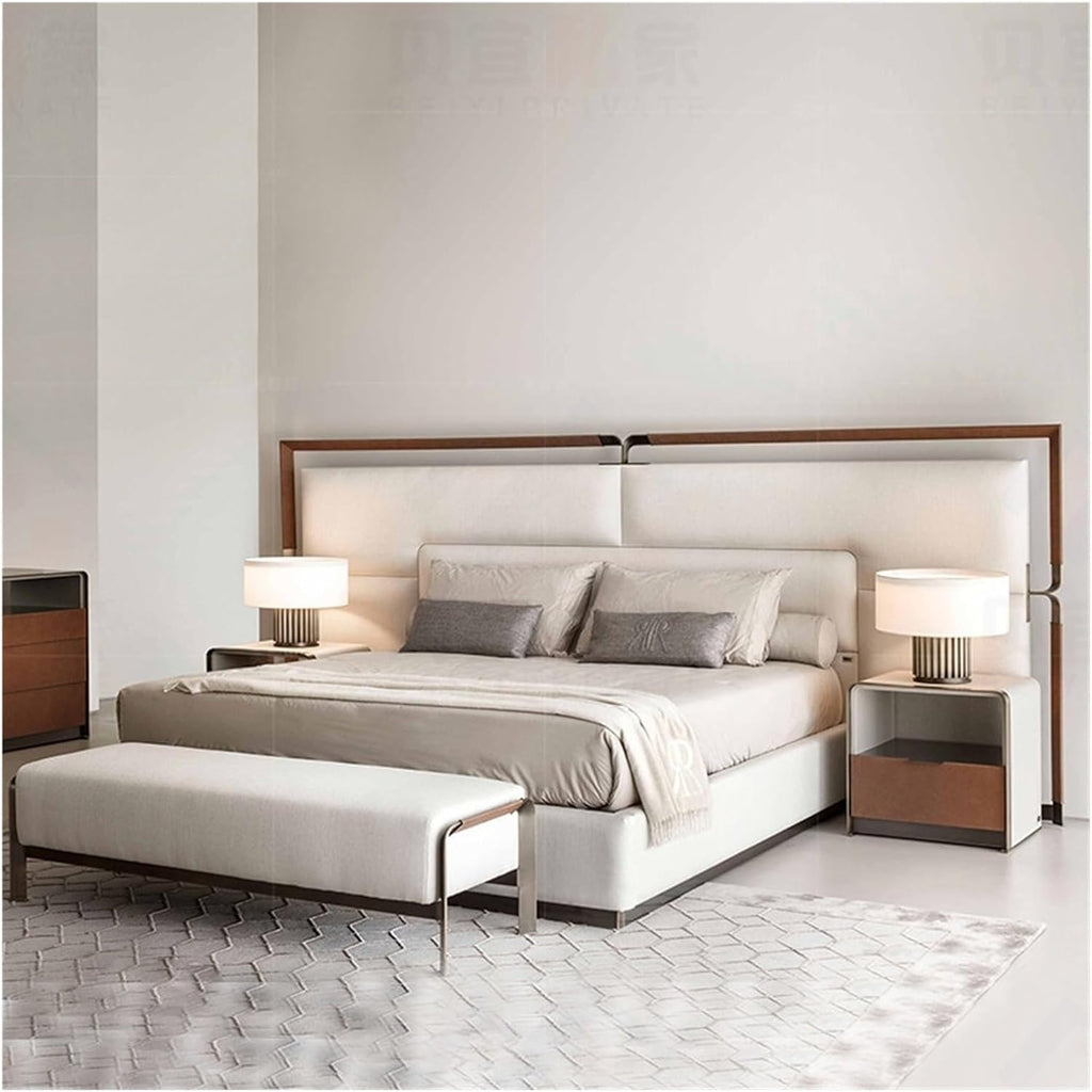 Modern End of Bed Bench with Metal Legs, Upholstered Entryway for Living Room, Bedroom, (White) Entryway(140 * 45 * 45cm)