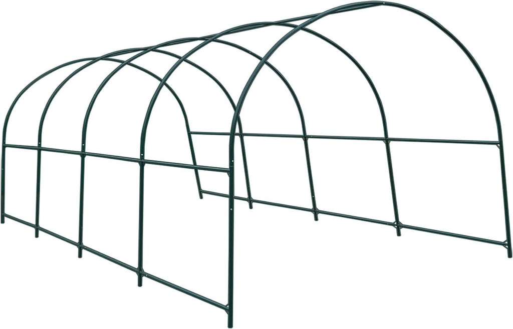 Strong Camel Greenhouse Replacement Frame for Larger Hot Garden House, Support Arch Frame Climbing Plants/Flowers/Vegetables (20x10x7 FT)