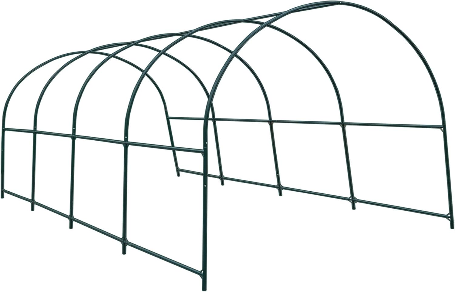 Strong Camel Greenhouse Replacement Frame for Larger Hot Garden House, Support Arch Frame Climbing Plants/Flowers/Vegetables (20x10x7 FT)
