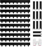 Hugeleaf Metal Landscape Edging, 40” L x 6.5” H Metal Edging for Landscaping with 11Pcs Stakes, Metal Garden Edging Pack of 10 (33 Feet Total Length)