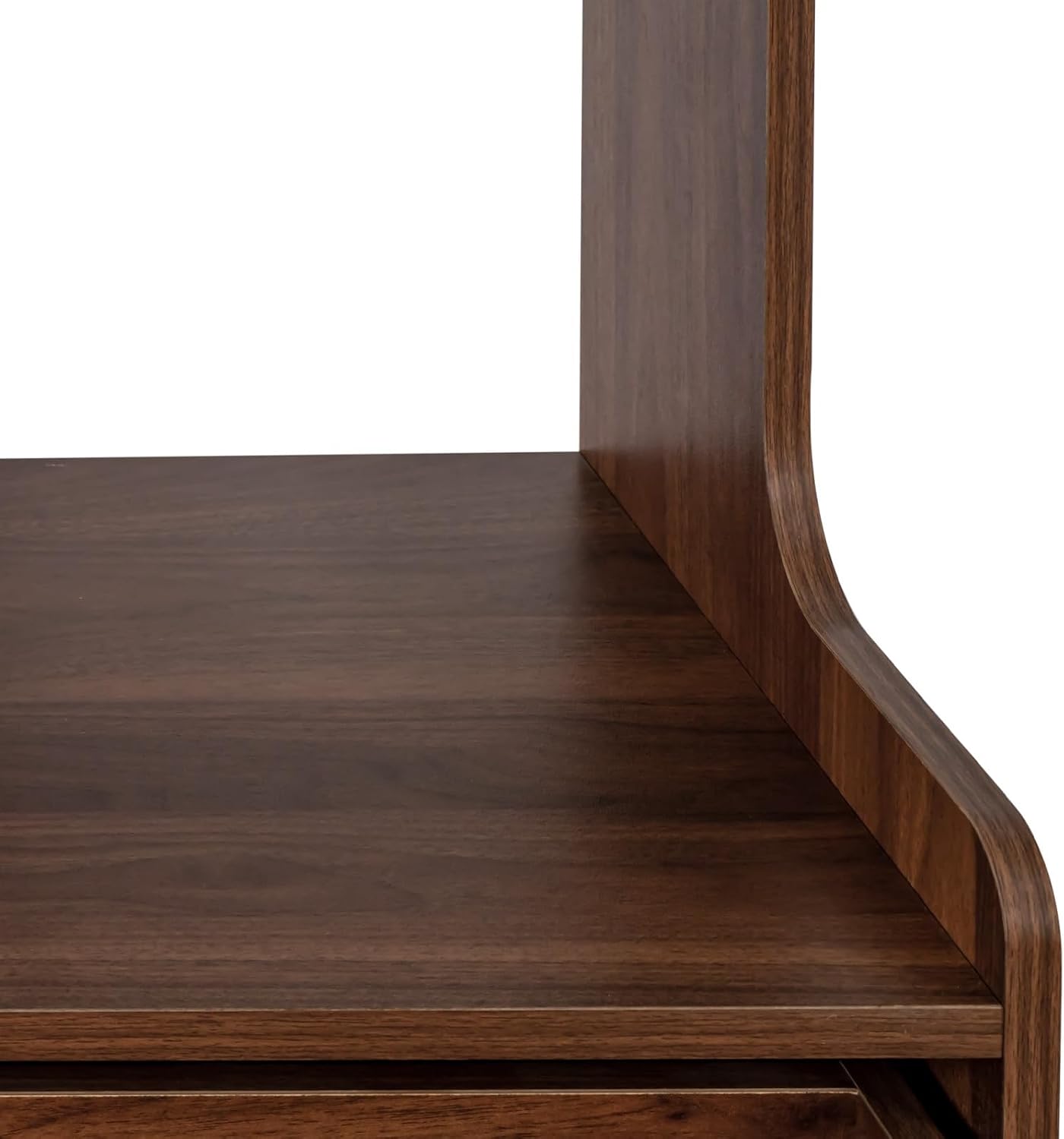 White Farmhouse Kitchen Pantry Hutch Storage Cabinet, 23.62"x15.75"x70.87" Freestanding Buffet Sideboard with Microwave Stand & Drawer, Storage Cabinet for Kitchen Living Room Floor Storage