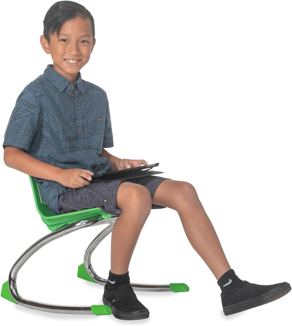Virco ANROCK16 School Rocking Chair, Analogy Rocker Series 16" Seat Height for Students 3rd - 4th Grade, Appropriate for Libraries, Break Rooms and Reading Nooks - Navy (2 Chairs)