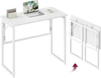 VASAGLE Folding Desk, Small Computer Desk, Foldable Table 31.5 Inch