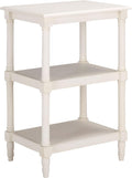 SAFAVIEH Home Collection - Cassie Ivory Accent Table, 3-Tier Storage Shelf, Classic Display Stand (ACC5715H)