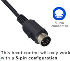 Genuine Pride OEM 10-Button 5-Pin Replacement Remote Hand Control for Pride VivaLift Lift Chair (Standard & Early Version Viva Lift 2) - (CTL1804039) for Standard & Early Version VivaLift 2 Models