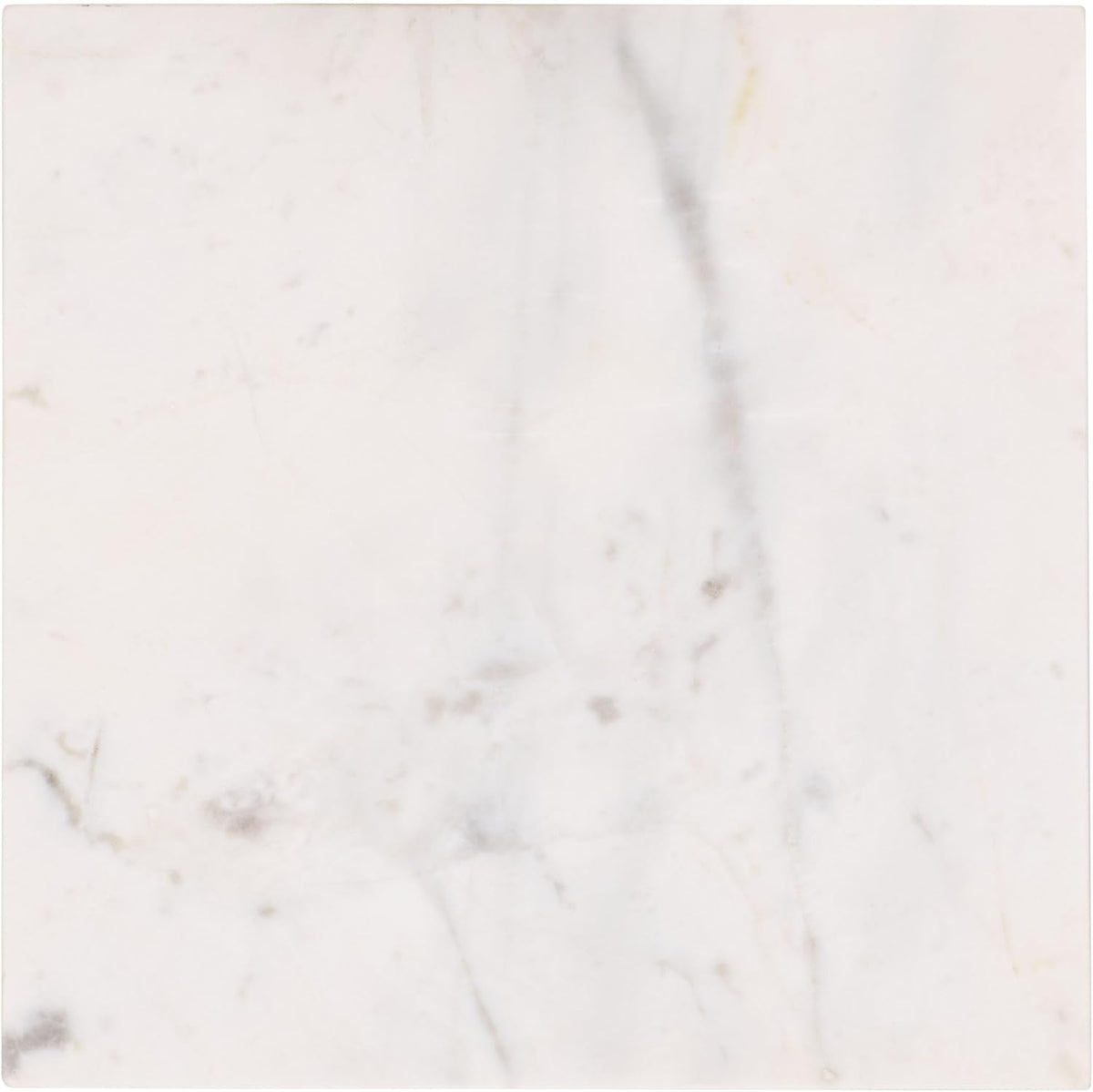 SAFAVIEH Home Collection - Warso White & Black Marble Accent Table, Sculptural Side Table, Fully Assembled (ACC3751A)
