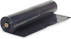 Farm Plastic Supply - Black Plastic Sheeting - 10 mil - (2.5' x 100') - Polyethylene Vapor Barrier Plastic Tarp, Black Painters Tarp, Heavy Duty Roll