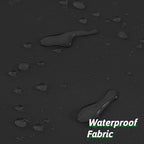 Furlinic No Hook Extra Long Shower Curtain 96 Length,Polyester Cloth Fabric Bathroom Curtain with 10 Built-in Grommets,Waterproof & Machine Washable,78 x 96 Inch