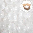 TRENDPLAY Plastic Balls for Ball Pits - Hollow Balls- Safe and Exciting Playtime - Perfect for Baby Pools, Birthday Party Decoration