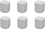 Kheops 5 pcs Ceramic Chime Ritual Spell Candle Holders - White