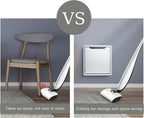 Foldable Wall-Mounted Stool,Entryway Shoe Changing Stool,Invisible Folding Shoe Bench,White