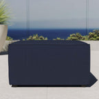 Modway EEI-4211-NAV Saybrook Patio Sectional Ottoman in Navy