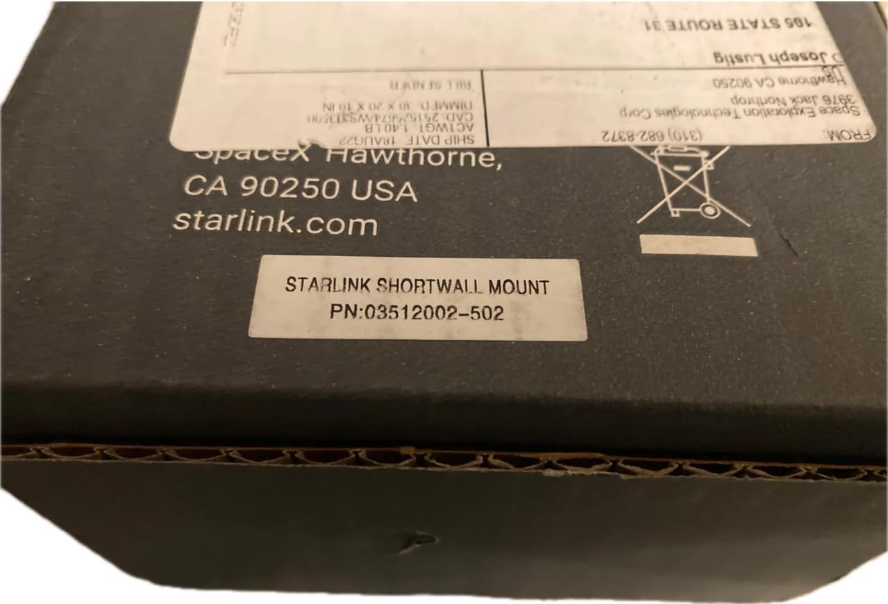 Starlink Short Wall Mount
