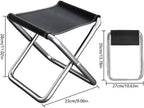 Folding Stool Small Aluminum Alloy Collapsible Fishing | Folding Stool Small Aluminum Alloy Collapsible Fishing Outdoor Chair(L)