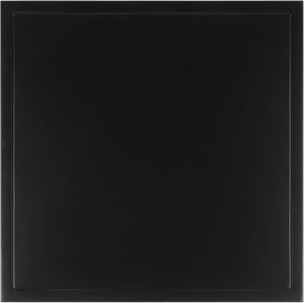 SAFAVIEH Couture Collection - Hodge Black Iron Accent Table, 3-Shelf Open Storage Side Table, Minimalist Modern Design (SFV9557A)