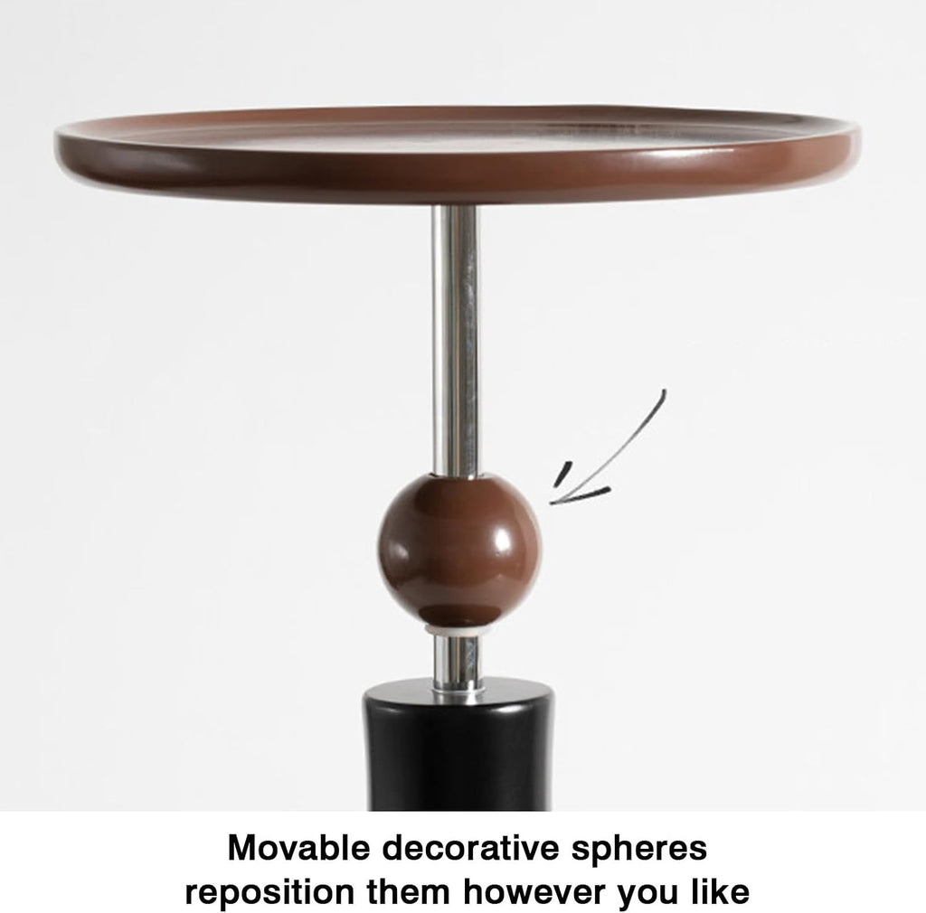 Movable Small Side Table for the Living Room or Bedside—Suitable as a Decorative Accent or a Functional Piece for a New Home