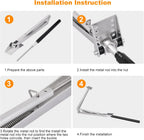 Greenhouse Vent Automatic Opener Auto Roof Vent Opener Greenhouse Window Opener Solar Heat Sensitive Auto Vent Kit for Ventilation Greenhouse Accessories Gardening Tools 1PC
