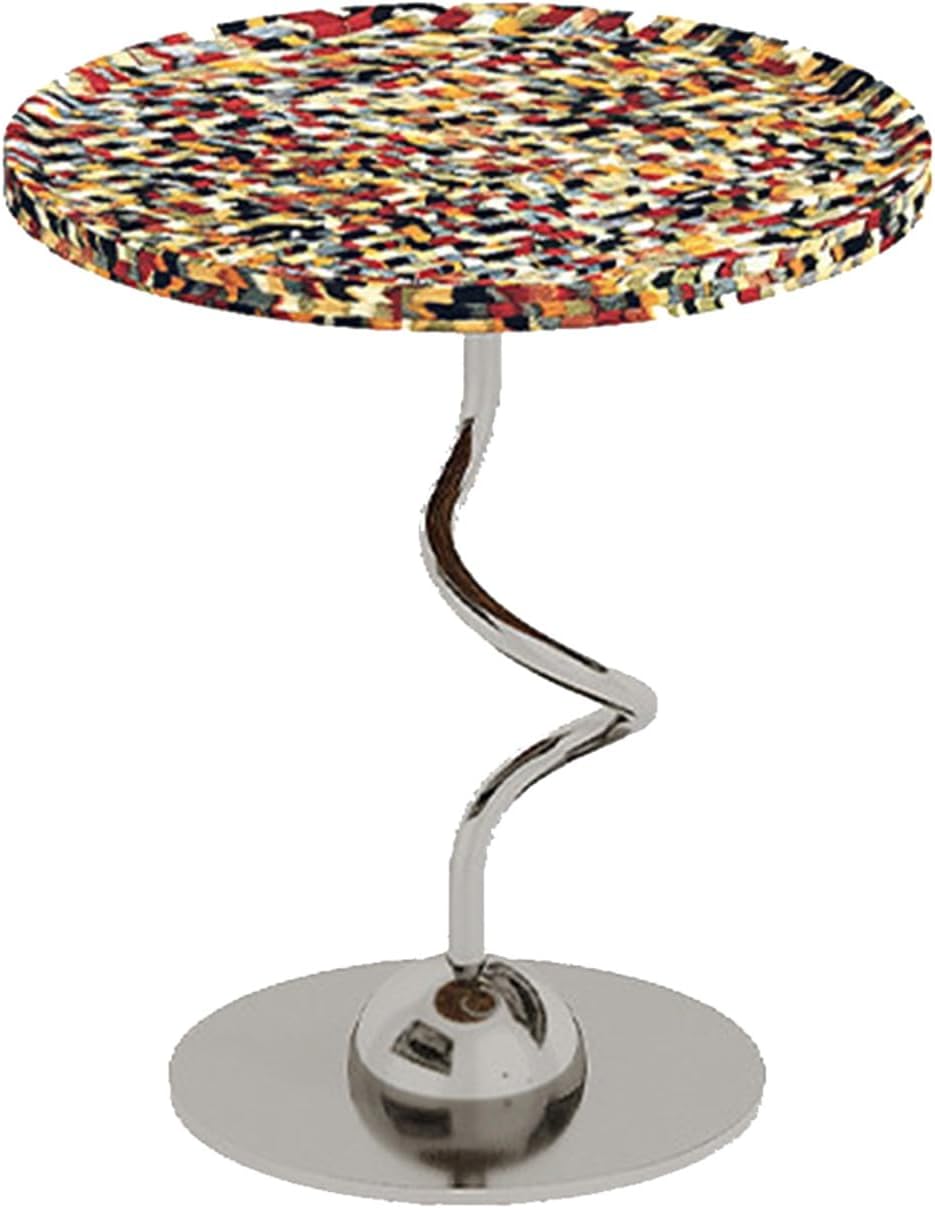 Bedside/Sofa Side Table – Shell-Style Accent Table (Suitable for Living Room, Balcony, or as a Coffee Table/Drum Stool)