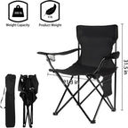 Damei century 4Pack Folding Camping Chairs, Portable for Beach, Lawn | Lightweight, No Assembly,Portable,Save Space