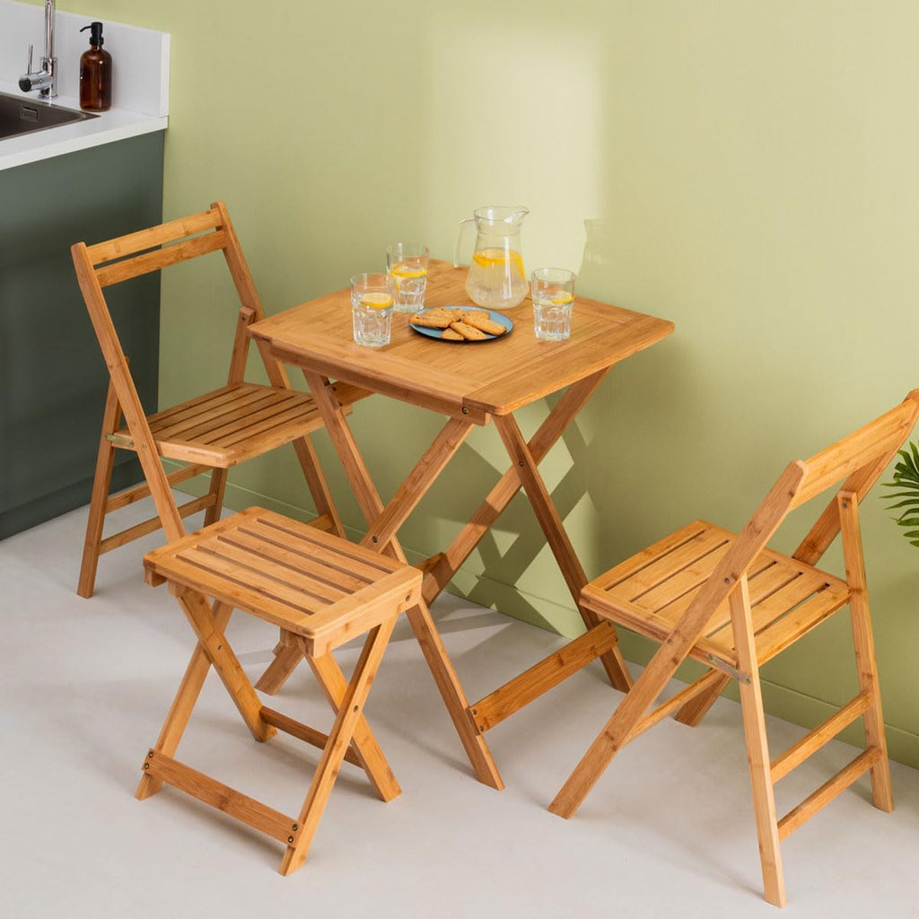 5 Five Simply smart Folding Stool Bamboo