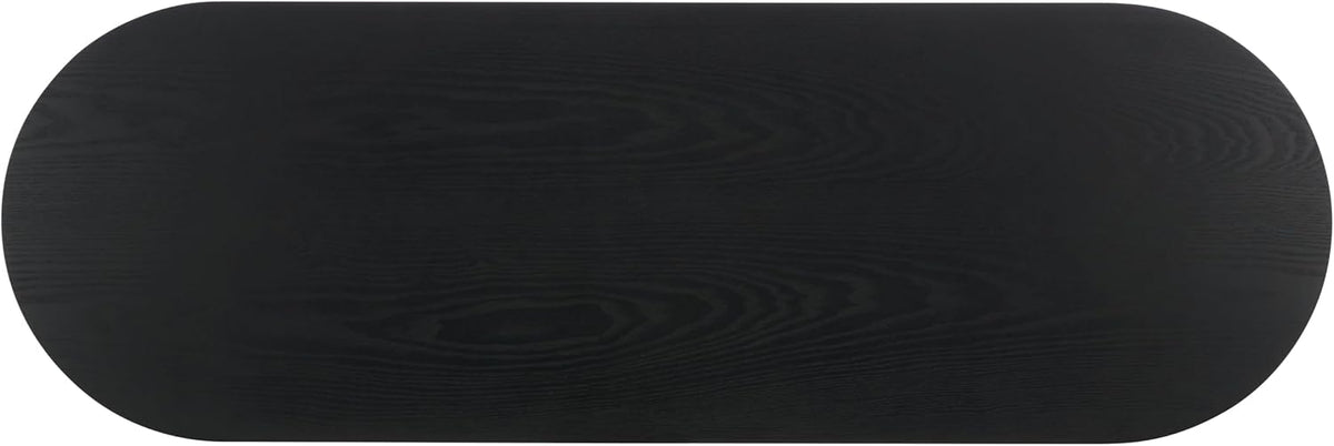 SAFAVIEH Home Collection Enoki Black Oval Top Bench