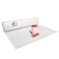 Plastic Sheeting 6 mil, 10' x 100' (1000 sq. ft.) - LDPE Film Roll - Strong Semi-Clear Plastic Rolls Heavy Duty Outdoor - Thick Painting Plastic Covering for Construction by IDL Packaging