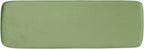 HomePop Upholstered Storage Bench with Metal Leg, 42" W, Green Velvet