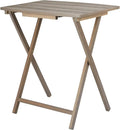 Modern Indoor XL Oversized Folding Tray Table – Rustic Gray Portable Laptop Snack TV Dinner Stand for Living Room, Bedroom, Home Office, Dorm & Reading Nook, 23.5 x 18 x 26 Inches